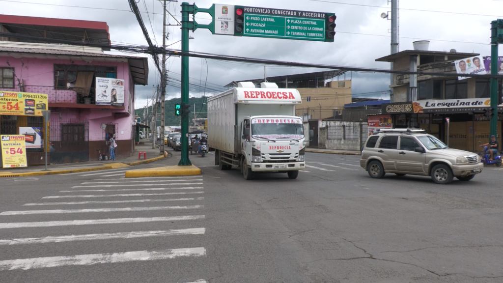 Sin novedades en el tráfico vehicular ni precipitaciones este miércoles en Portoviejo