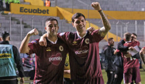 Vinotinto golea por 4-0 al manabita Delfín SC en Quito