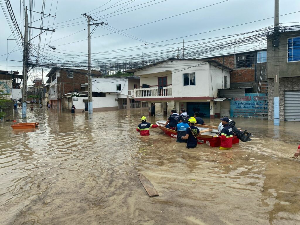 Invierno afecta a 21 mil familias afectadas en Manabí, 9 mil lo han perdido todo