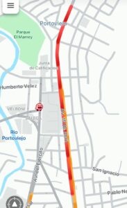 tráfico vehicular