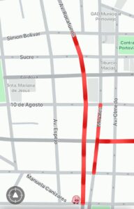 tráfico vehicular
