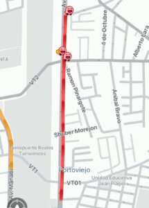 tráfico vehicular