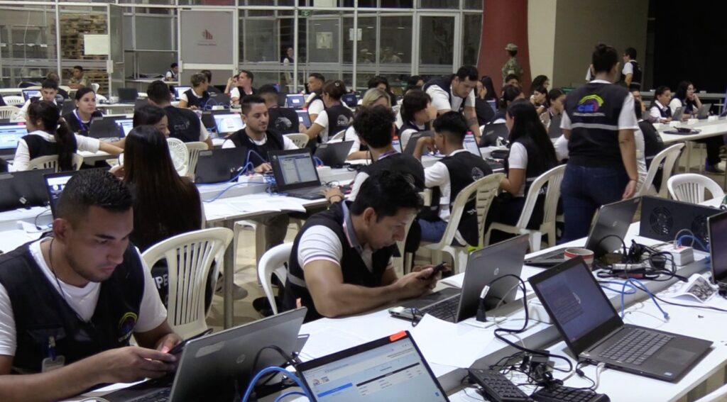 Un total de 1,128,622 electores ejercieron su voto en Manabí, en la segunda vuelta electoral.