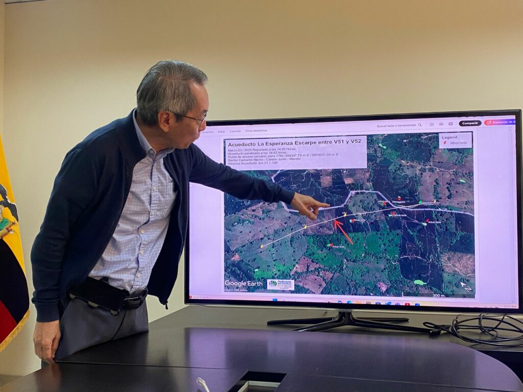 En marzo de 2025, un deslizamiento de tierra en Junín dejó sin agua a 300,000 personas