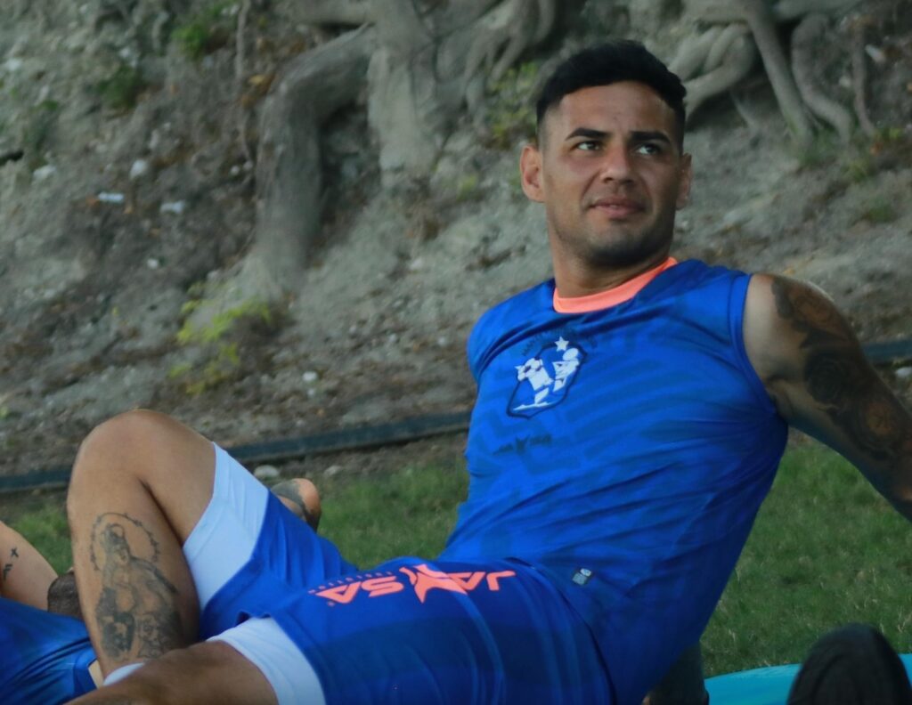 Marcos Acosta, jugador del Manta FC