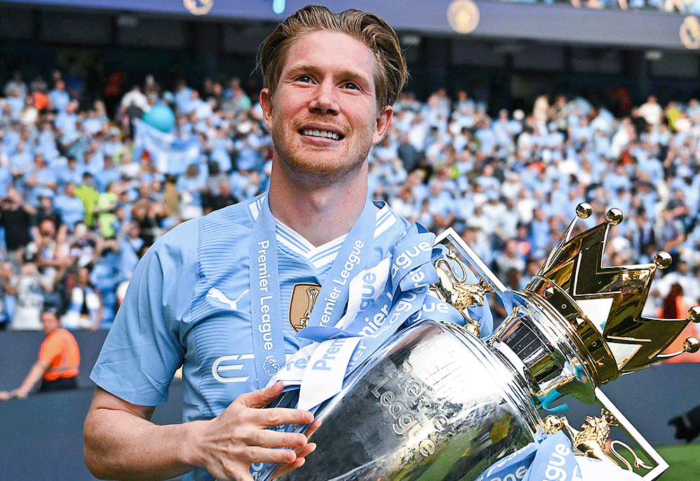 Kevin De Bruyne se retira del Manchester City