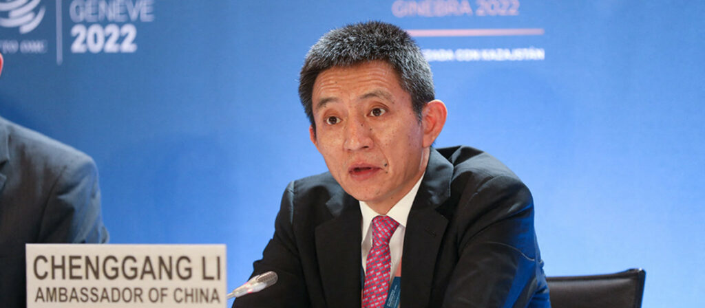 China Designa Nuevo Representante Comercial