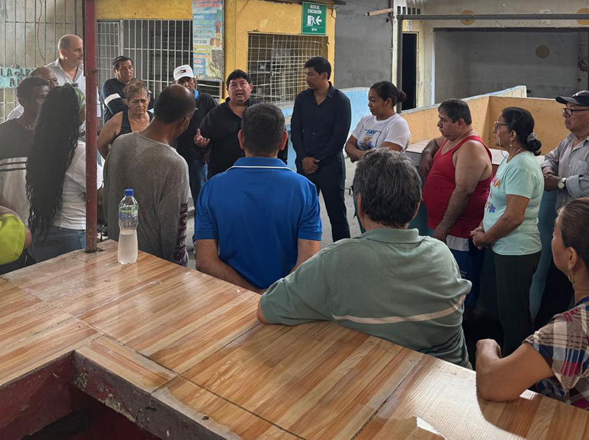 El presupuesto para las adecuaciones del Mercado Guasmo Norte alcanza 150,000 dólares.