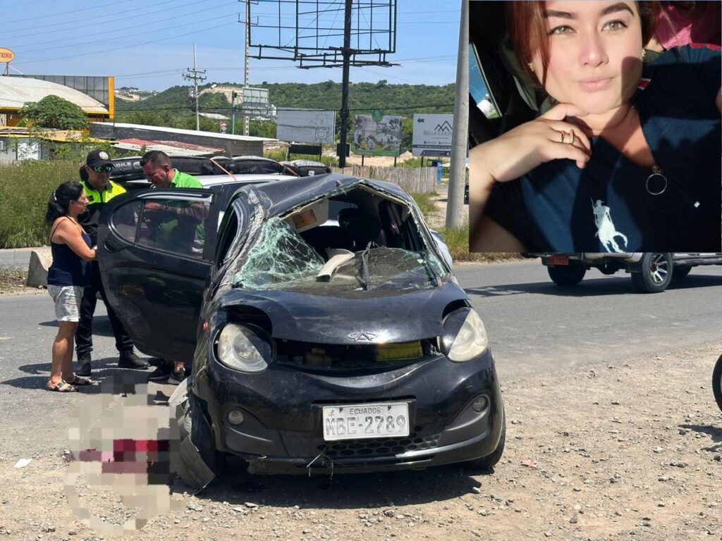 Diana Medranda murió en un accidente de tránsito en la vía Circunvalación.