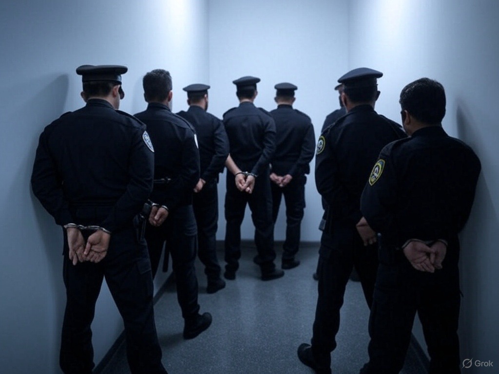 Policías detenidos son acusados de un secuestro extorsivo.