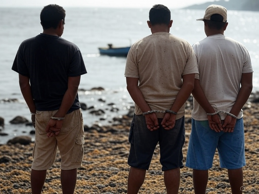 Sentencian a pescadores detenidos con una lancha cargada con cocaína.