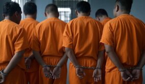 Seis delincuentes sentenciados por el delito de extorsión.