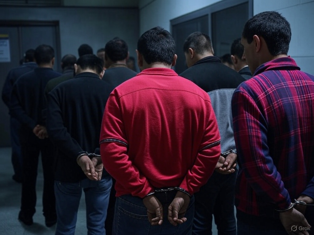 Llamaron a jucio a 17 personas vinculadas a una banda de delincuencia organizada.