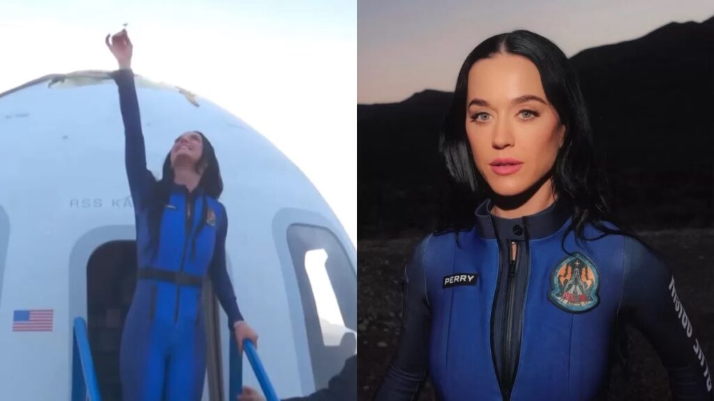 De la Tierra al Cosmos: Katy Perry brilló en su viaje al especio y esto fue lo que dijo