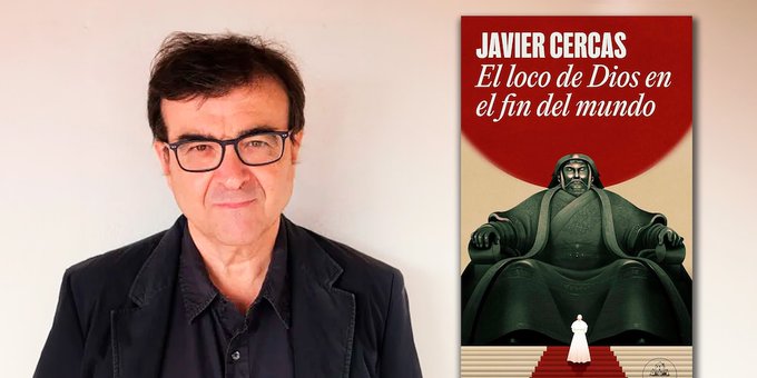 El Vaticano invitó al español Javier Cercas a acompañar al Papa en su viaje a Mongolia.