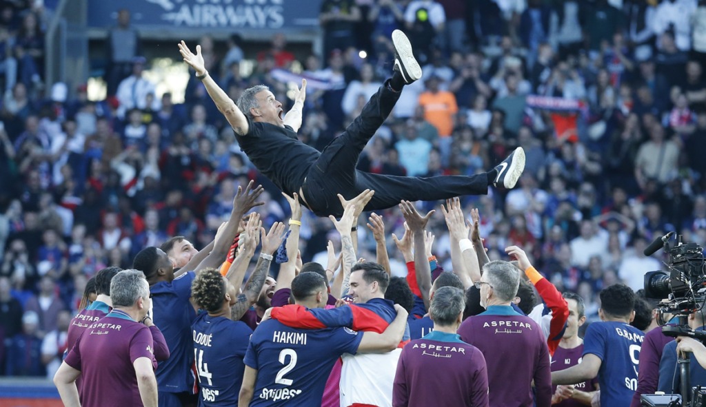 PSG campeón de la Ligue 1 2024-25 bajo el mando de Luis Enrique