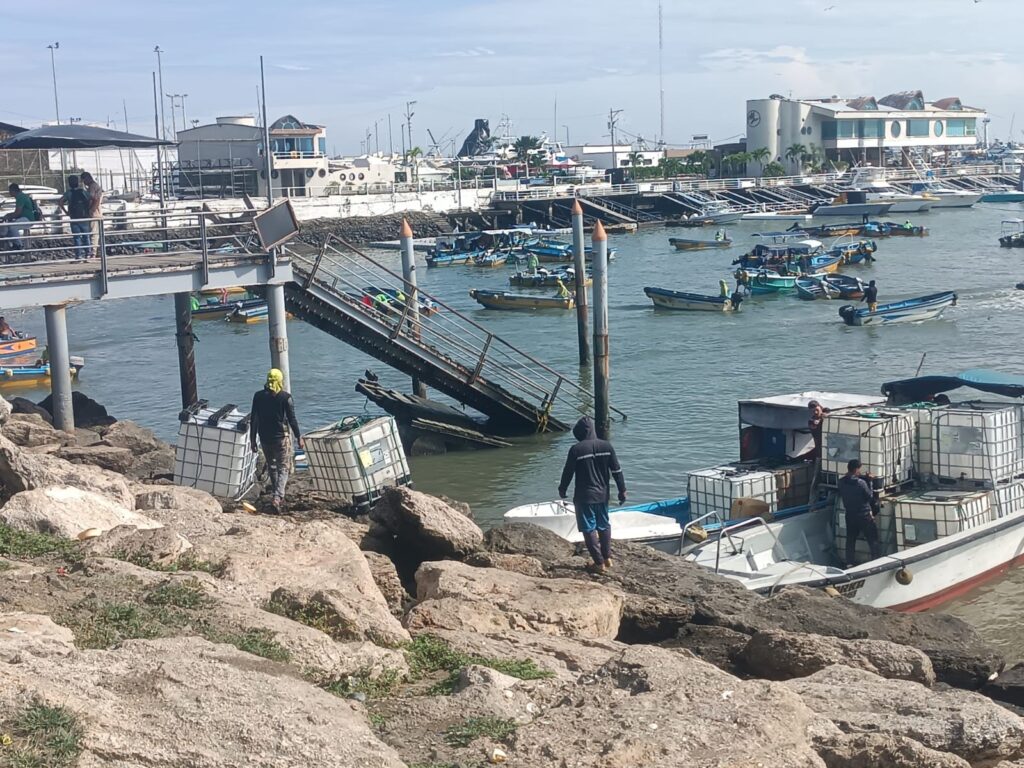muelle flotante