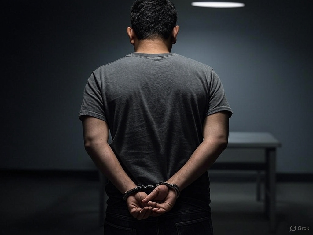 Hombre sentenciado por el delito de tráfico de drogas.