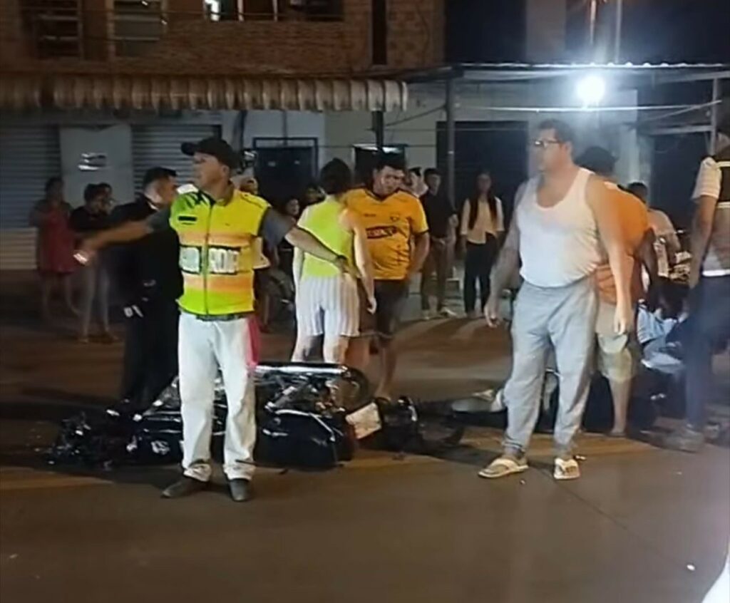 motociclista muere en accidente de tránsito en chone