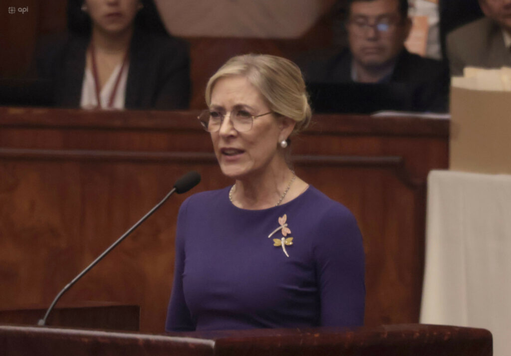 Annabella Azín Los invito a unir nuestras fuerzas para construir una democracia más sólida