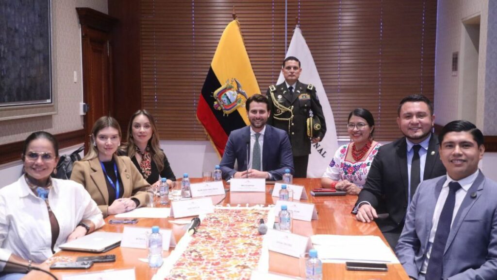 Asamblea Nacional El CAL calificó a trámite proyecto urgente para desarticular la economía criminal en Ecuador. (Asamblea Nacional).