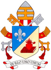 Así es el retrato y el escudo oficial del papa León XIV