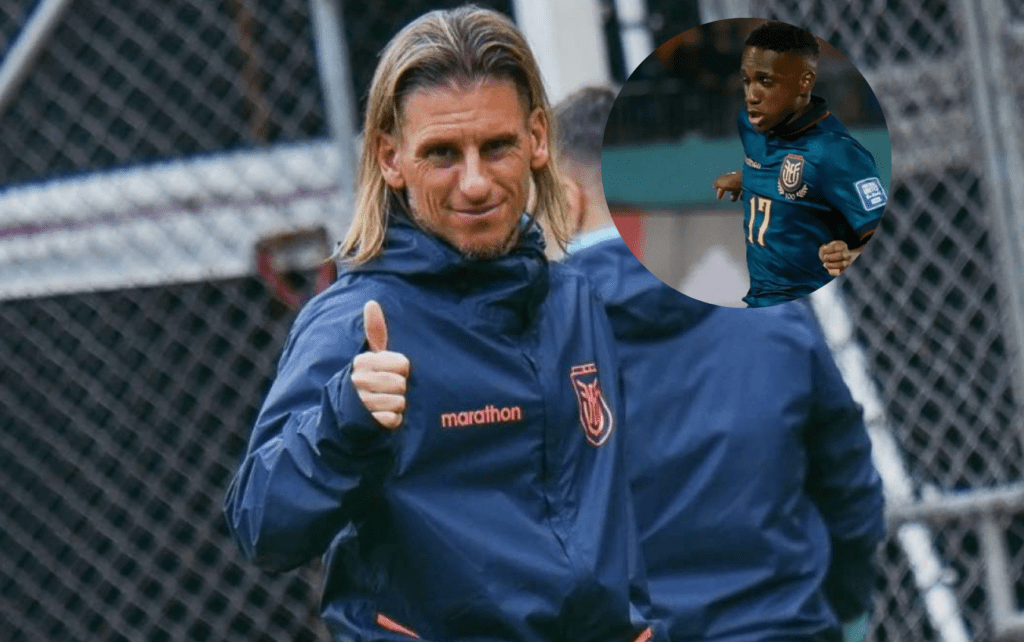 Beccacece confirma a Darwin Guagua como sparring para la doble fecha de junio ante Brasil y Perú
