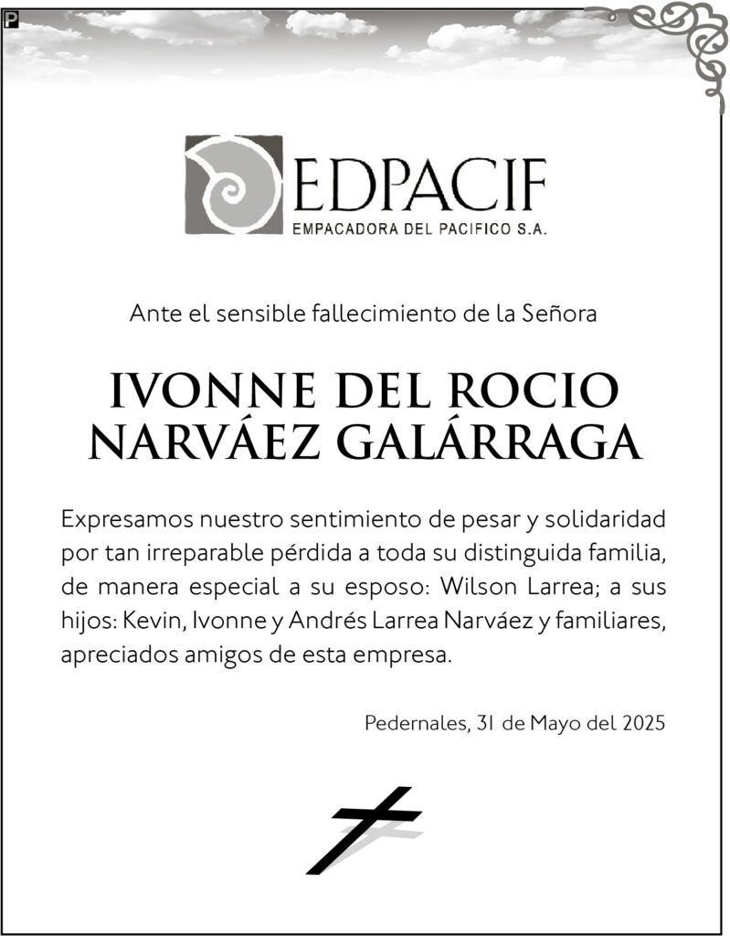ACUERDO DE CONDOLENCIA: Ivonne del Rocio Narvaéz Galárraga