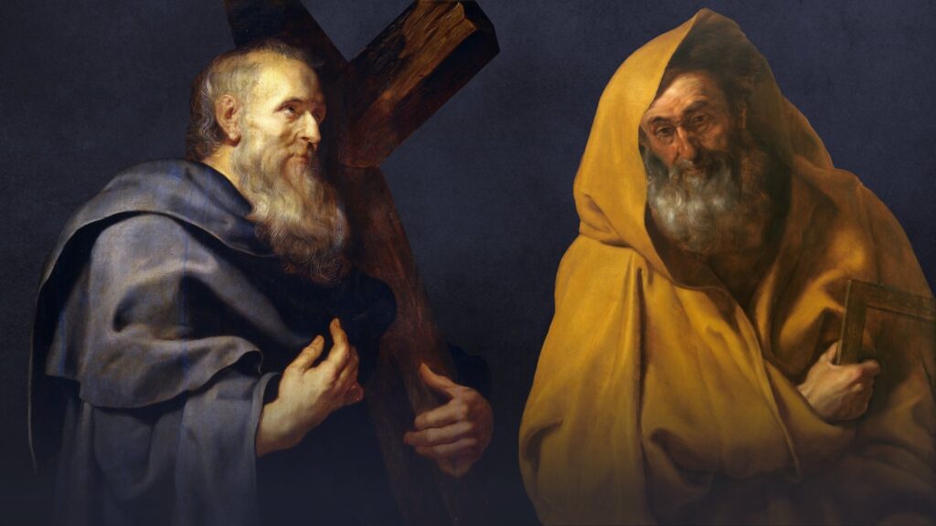 Cada 3 de mayo se honra a los Santos Felipe y Santiago, dos de los primeros discípulos de Jesús