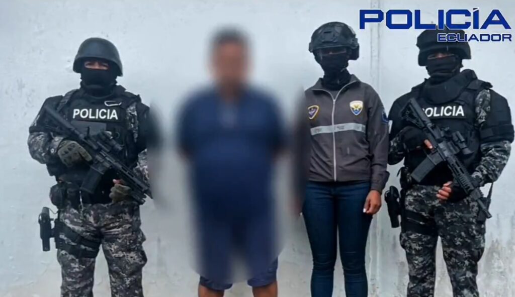 Capturan en Esmeraldas a alias 'Saulo', cabecilla requerido por Estados Unidos y Colombia por narcotráfico