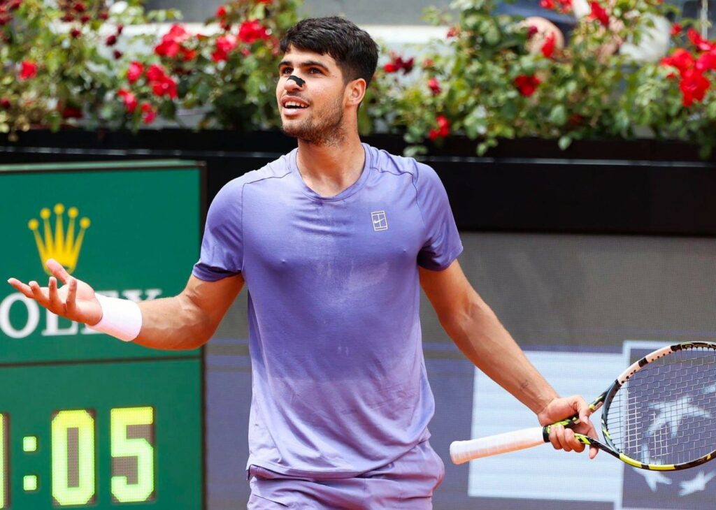 Carlos Alcaraz vence a Jack Draper y avanza a semifinales del Abierto de Italia