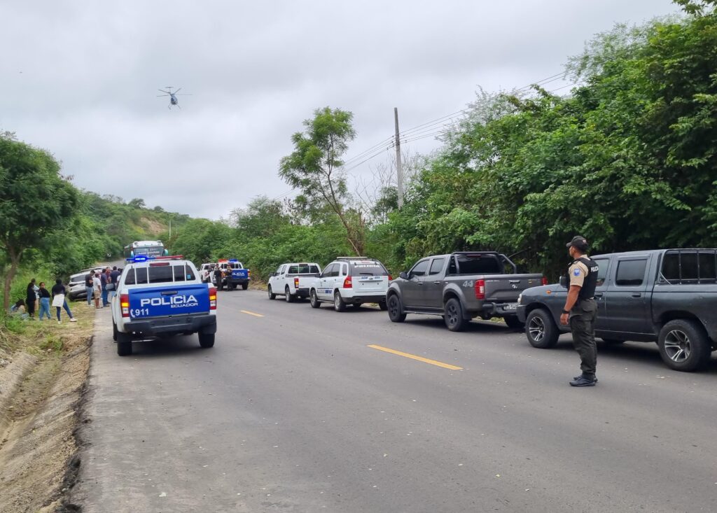 Cinco personas son halladas calcinadas en un vehículo en Pile, Montecristi
