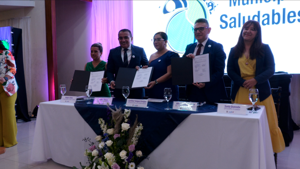 Coordinaciones zonales de salud y alcaldías se reúnen en Portoviejo por iniciativa Municipios Saludables