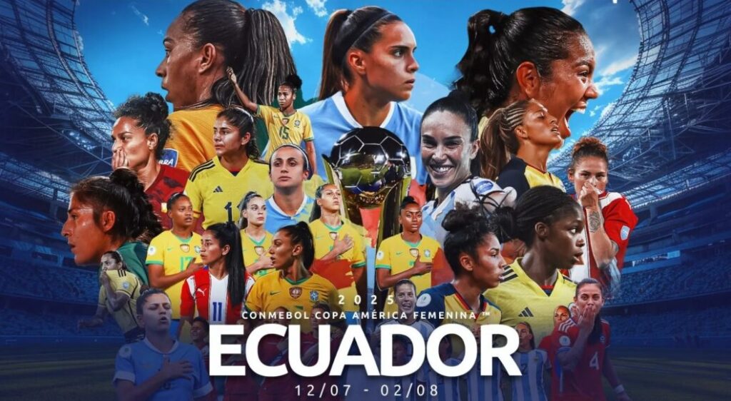 La Copa América Femenina 2025 se jugará en tres estadios de Quito.