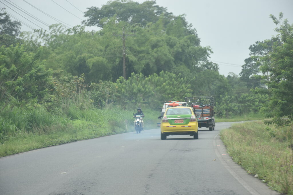 Curvas peligrosas en la vía a San Jacinto del Búa una carretera marcada por la alta siniestralidad