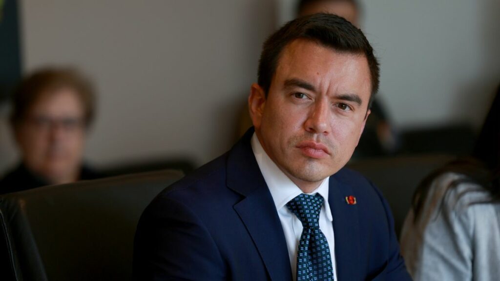 Daniel Noboa viajará a Europa y estará presente en la inauguración del pontificado de León XIV en el Vaticano, irá con la canciller. (Presidencia de Ecuador).