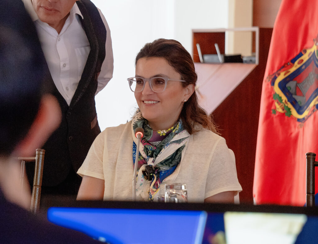De la industria textil a la política: el perfil de María José Pinto, vicepresidenta electa de Ecuador