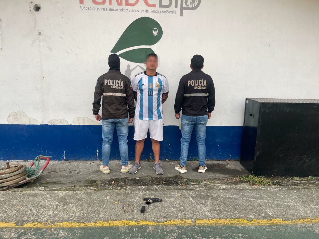 Detienen a militar en servicio activo en Santo Domingo de los Tsáchilas