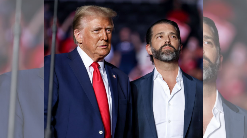 Donald Trump Jr. no descarta intentar suceder a su padre como presidente de Estados Unidos