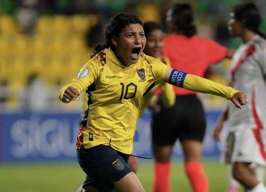 Ecuador debuta con victoria 1-3 ante Perú en el Sudamericano Sub-17 Femenino