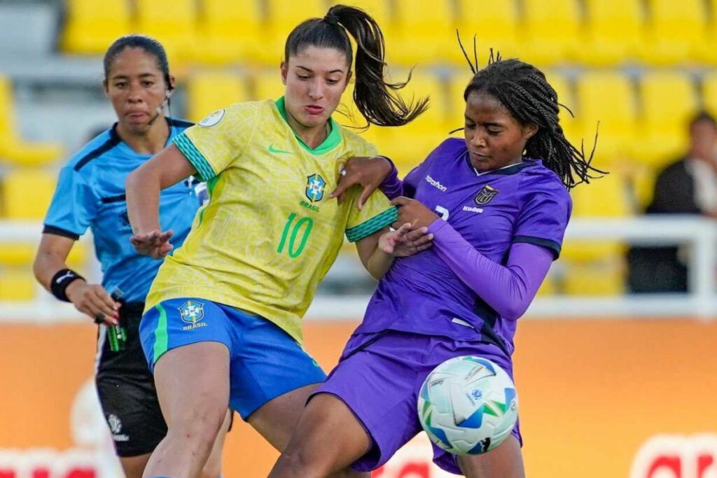 Ecuador intentará tomarse la revancha ante Brasil en el Sudamericano Sub-17 Femenino