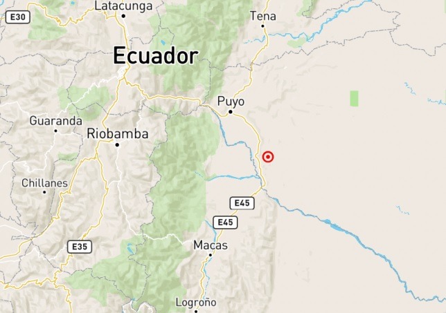 El Instituto Geofísico (IG) de Ecuador reportó este sábado 10 de mayo dos temblores en diferentes regiones del país.