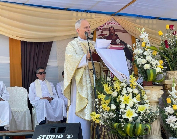 El papa en la diócesis de Chiclayo, en Perú