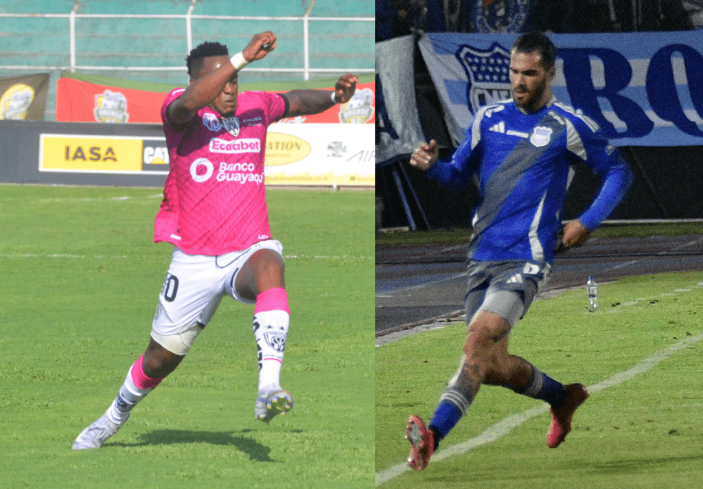 Emelec busca sorprender al líder Independiente del Valle en su estadio.