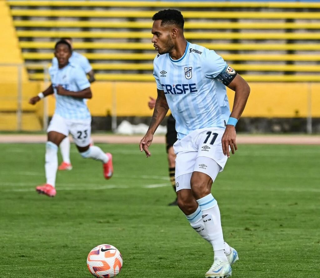 Ismael Díaz es el goleador de Universidad Católica.