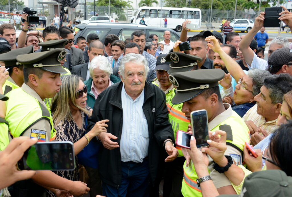 José Mujica visitó Portoviejo en septiembre de 2016 Muchacho no te dejes robar la vida