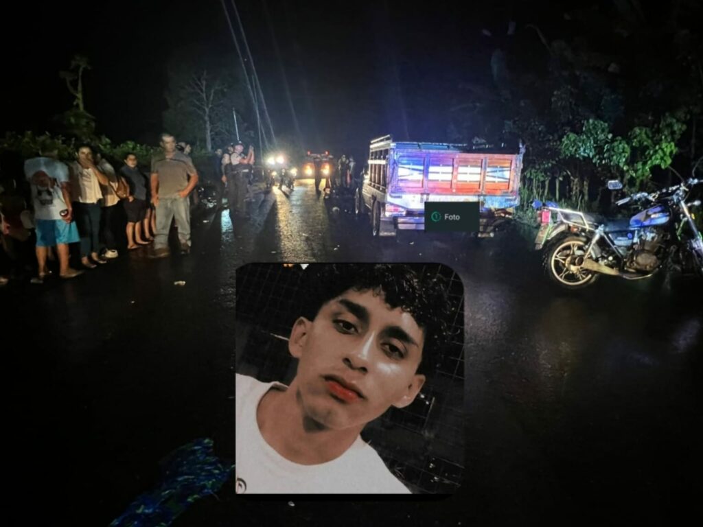 Joven motociclista muere en accidente en la vía La Bramadora - El Paraíso de El Carmen