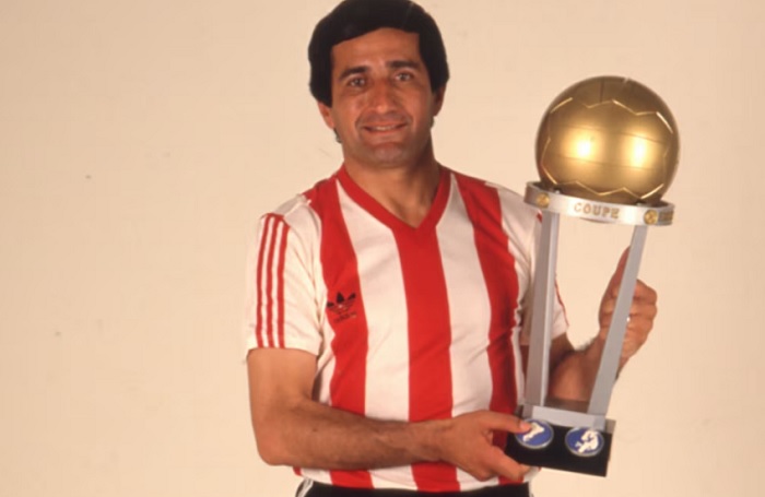 La “Bruja” Juan Ramón Verón, ídolo de Estudiantes de La Plata.