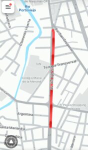 Jueves 15 de mayo con tráfico vehicular denso en los mismos puntos críticos