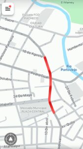 Jueves 15 de mayo con tráfico vehicular denso en los mismos puntos críticos